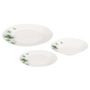 Voir la diapositive 1 : SECRET DE GOURMET Service de Table 18 Pièces  Bengal  26cm Blanc
