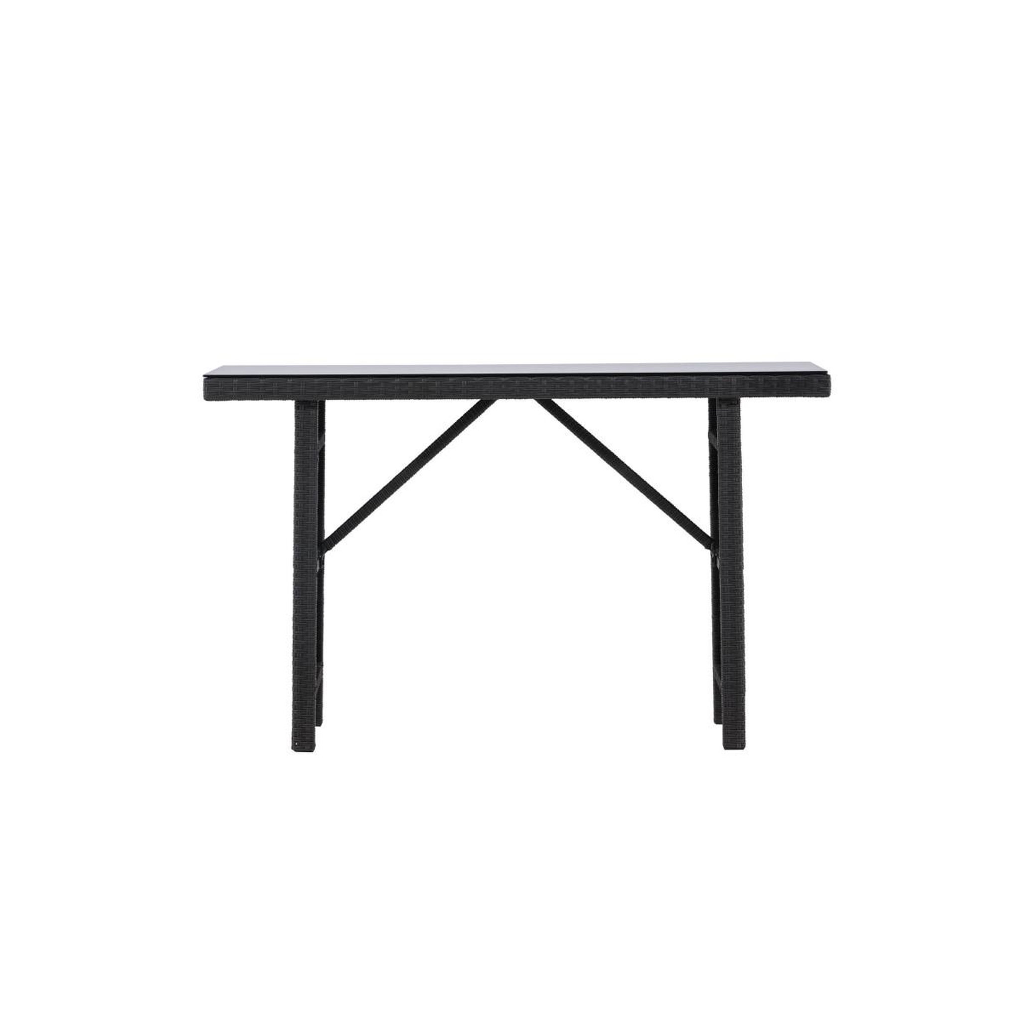 Voir la diapositive 2 : Paris Prix Console de jardin  padova  120cm noir