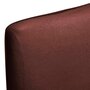 Voir la diapositive 5 : VIDAXL Housse de chaise droite extensible 4 pcs marron