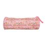 Voir la diapositive 4 : Bagtrotter Offshore - Trousse ronde rose palmiers - Bagtrotter