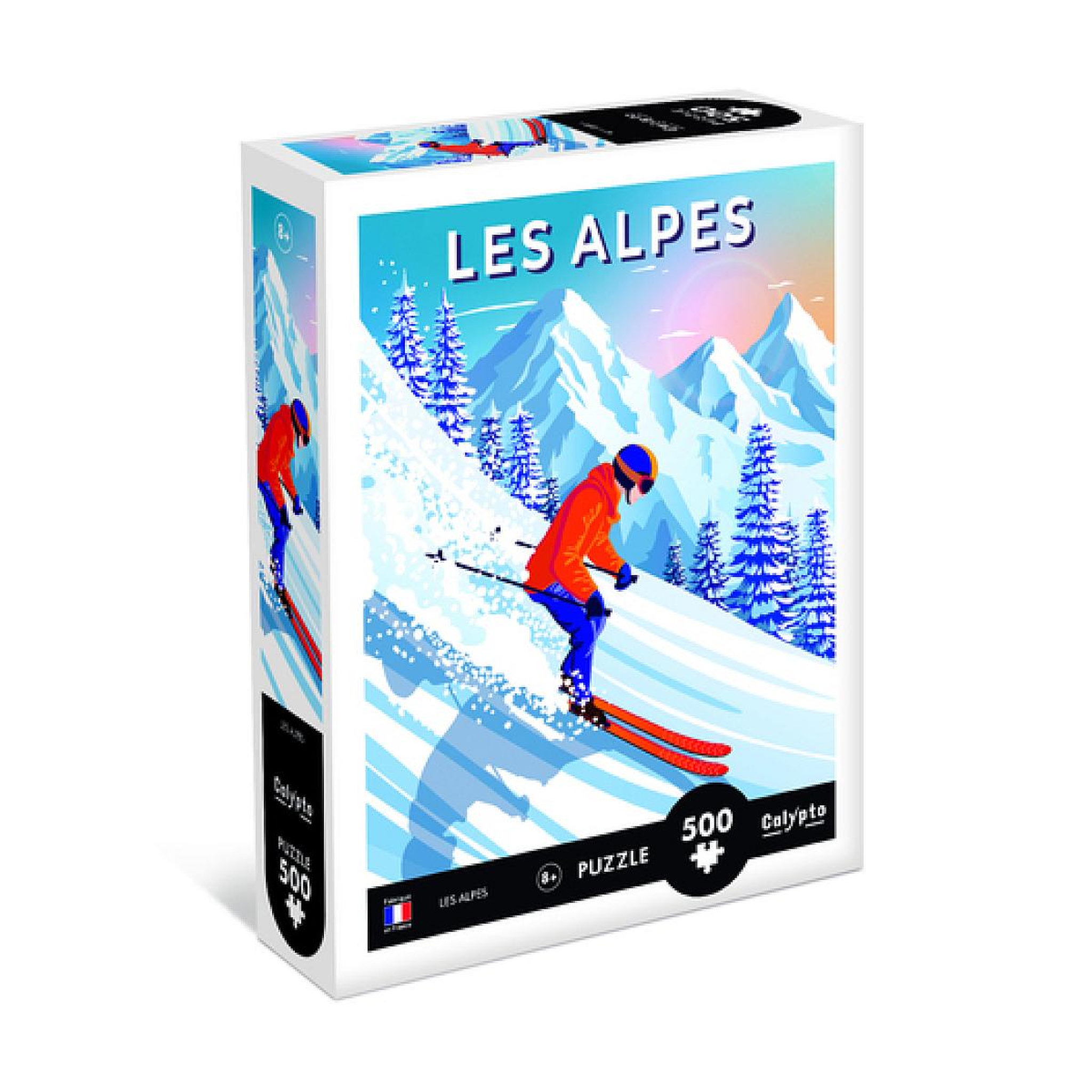 Sentosphere Puzzle 500 pieces - les alpes