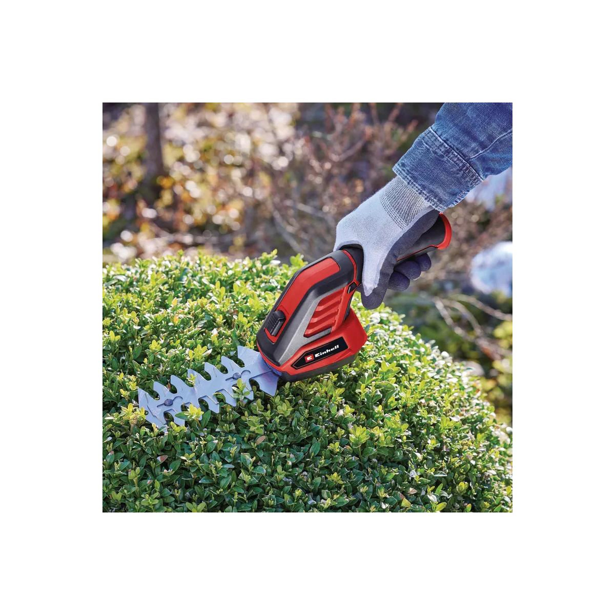 Voir la diapositive 3 : Einhell Einhell GC-CG 3,6/70 Li cisaille sans fil 7 cm 3,6 V Lithium-Ion (Li-Ion) Aluminium, Noir, Rouge
