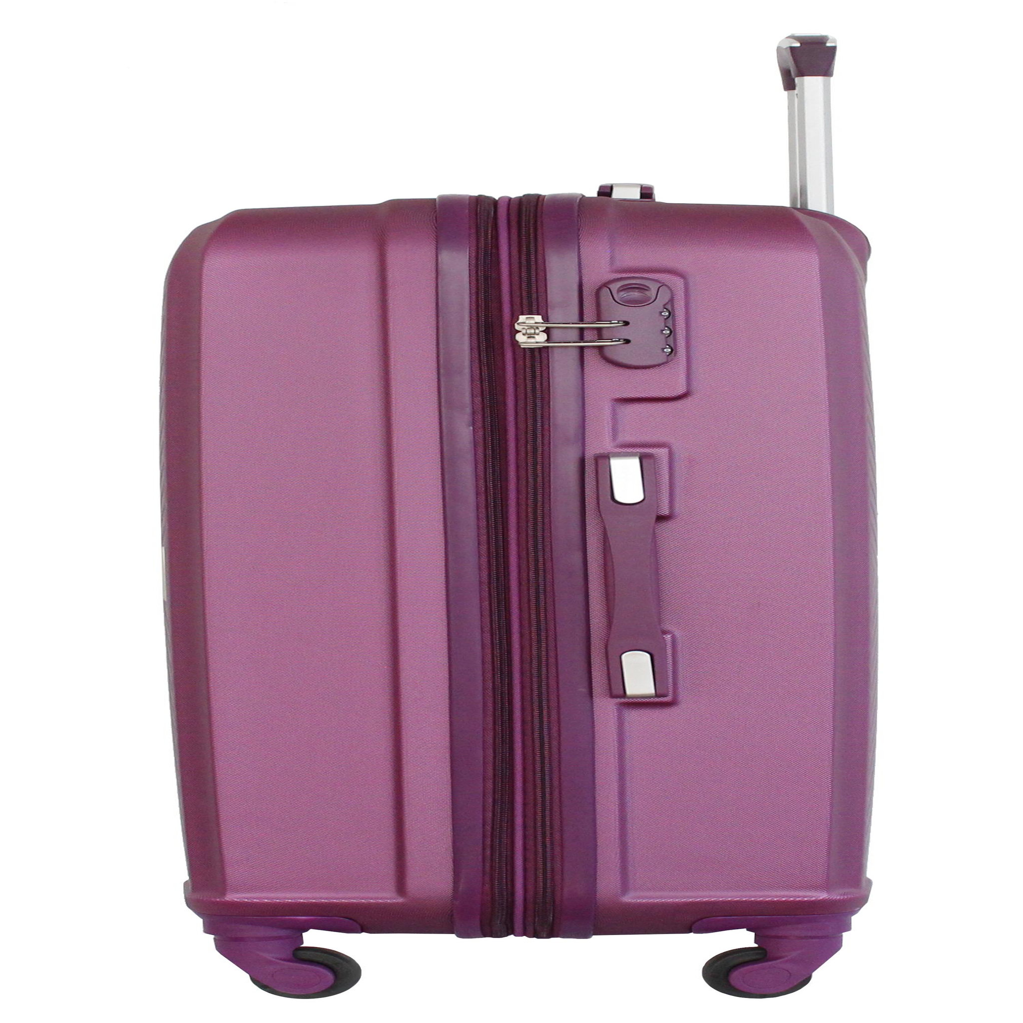 Voir la diapositive 2 : Alistair Valise grande taille Alistair - Collection Iron - 4 roues - ABS ultra résistant