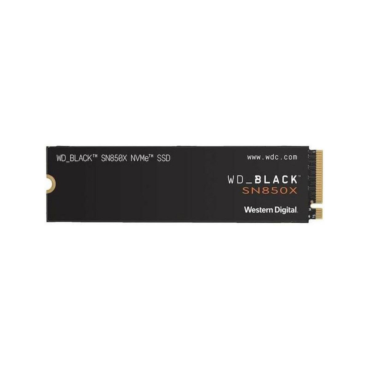 Western Digital WESTERN DIGITAL Disque dur SN850X - NVME SSD - 2TB interne - Format M2 - Noir