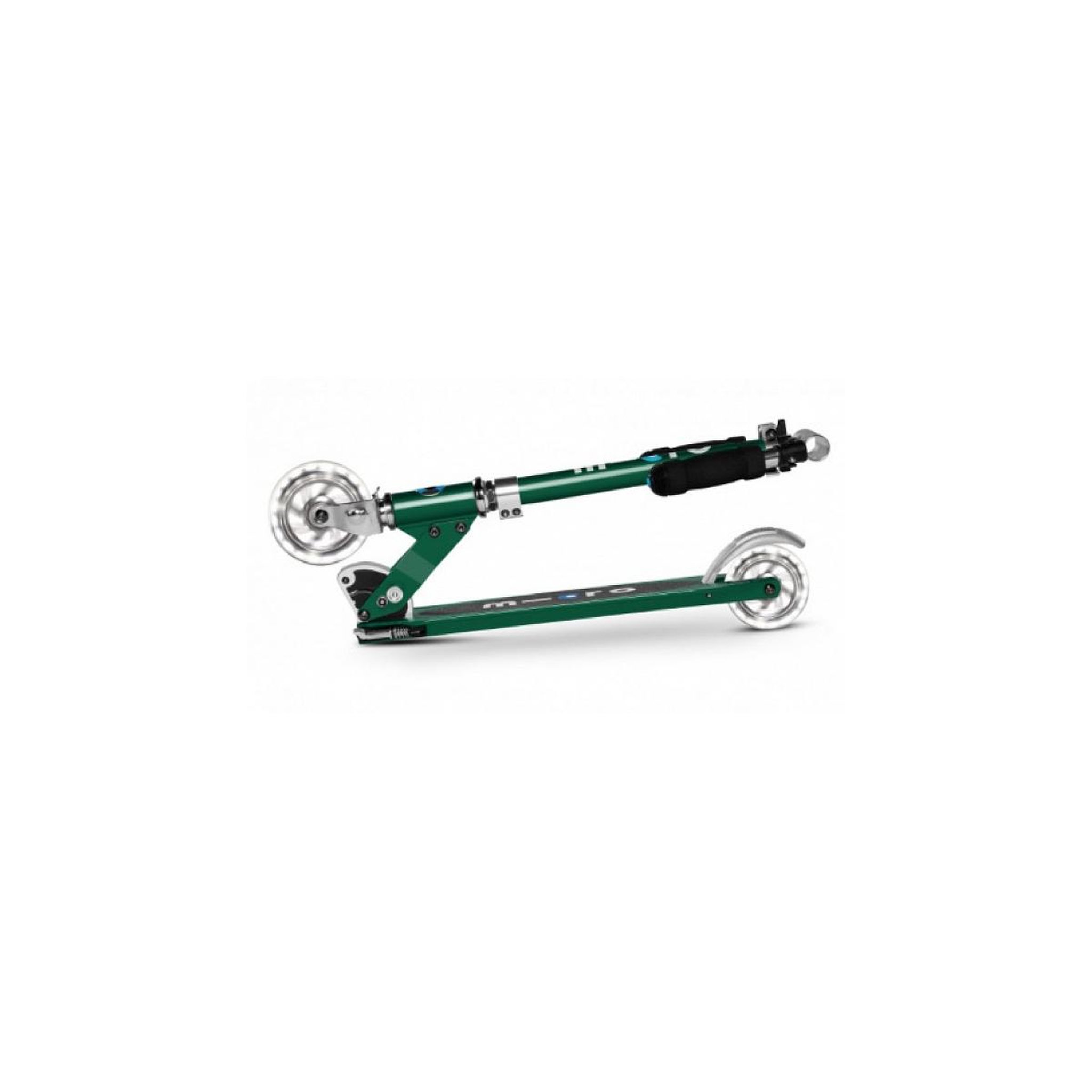 Voir la diapositive 2 : Micro Trottinette  Sprite LED Vert Sapin