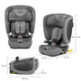 Voir la diapositive 6 : KINDERKRAFT Siege auto fix2go i size 76 150cm pratique confort