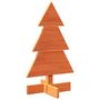 Voir la diapositive 2 : VIDAXL Arbre de Noël en bois pour decoration 60 cm bois de pin massif