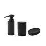 GUY LEVASSEUR Set de salle de bain  en céramique noir