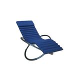 Keter Bain de soleil à bascule swing luxe monaco - bleu - 14-700895