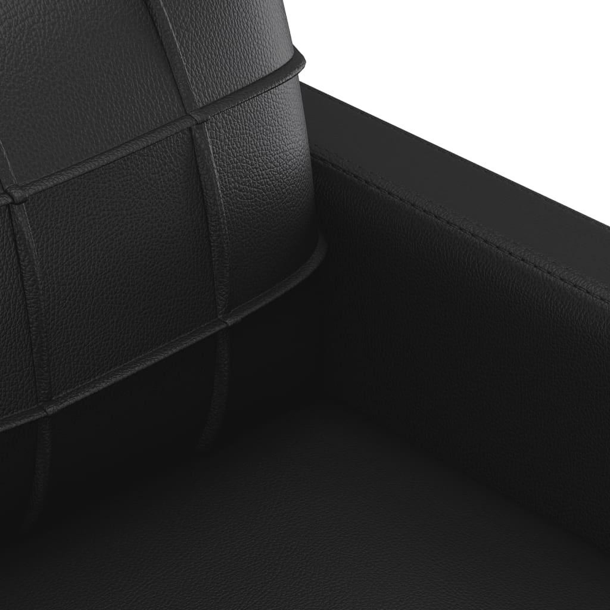Voir la diapositive 5 : VIDAXL Ensemble de canapes 2 pcs avec coussins Noir Similicuir