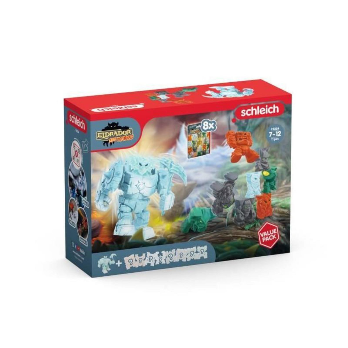 Schleich Figurine Ice Robot Value Pack, Schleich 72226 Gamme Eldrador Creatures