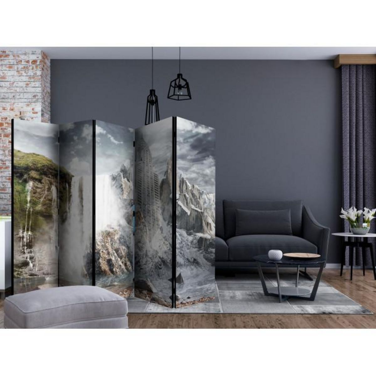 Paris Prix Paravent 5 Volets  Upcoming Civilization  172x225cm