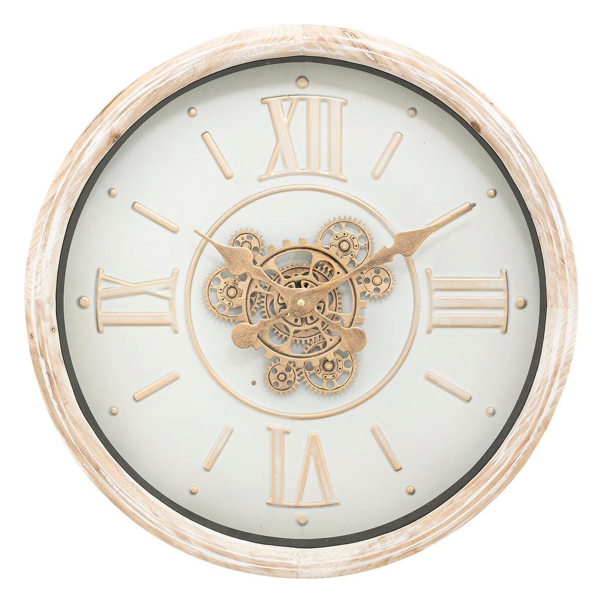 ATMOSPHERA Horloge murale mécanisme  sonika  49cm beige