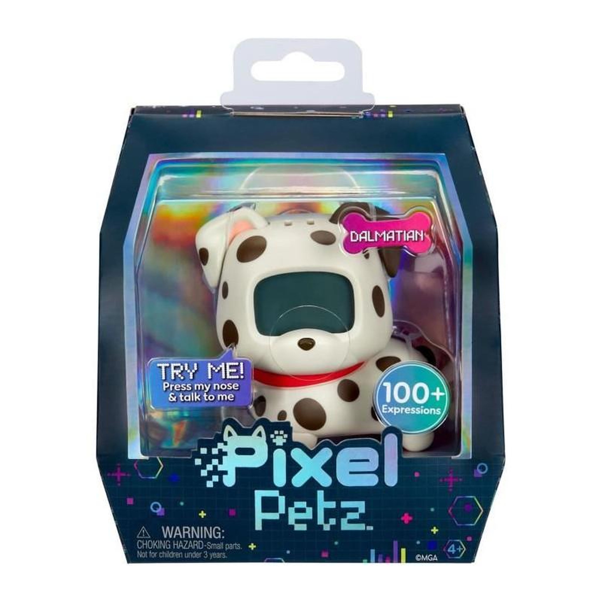 Voir la diapositive 3 : L.O.L. SURPRISE! Pixel Petz - Animal virtuel et interactif - Dalmatian - Jeux et activités - Plus de 100 réactions - Des 4ans