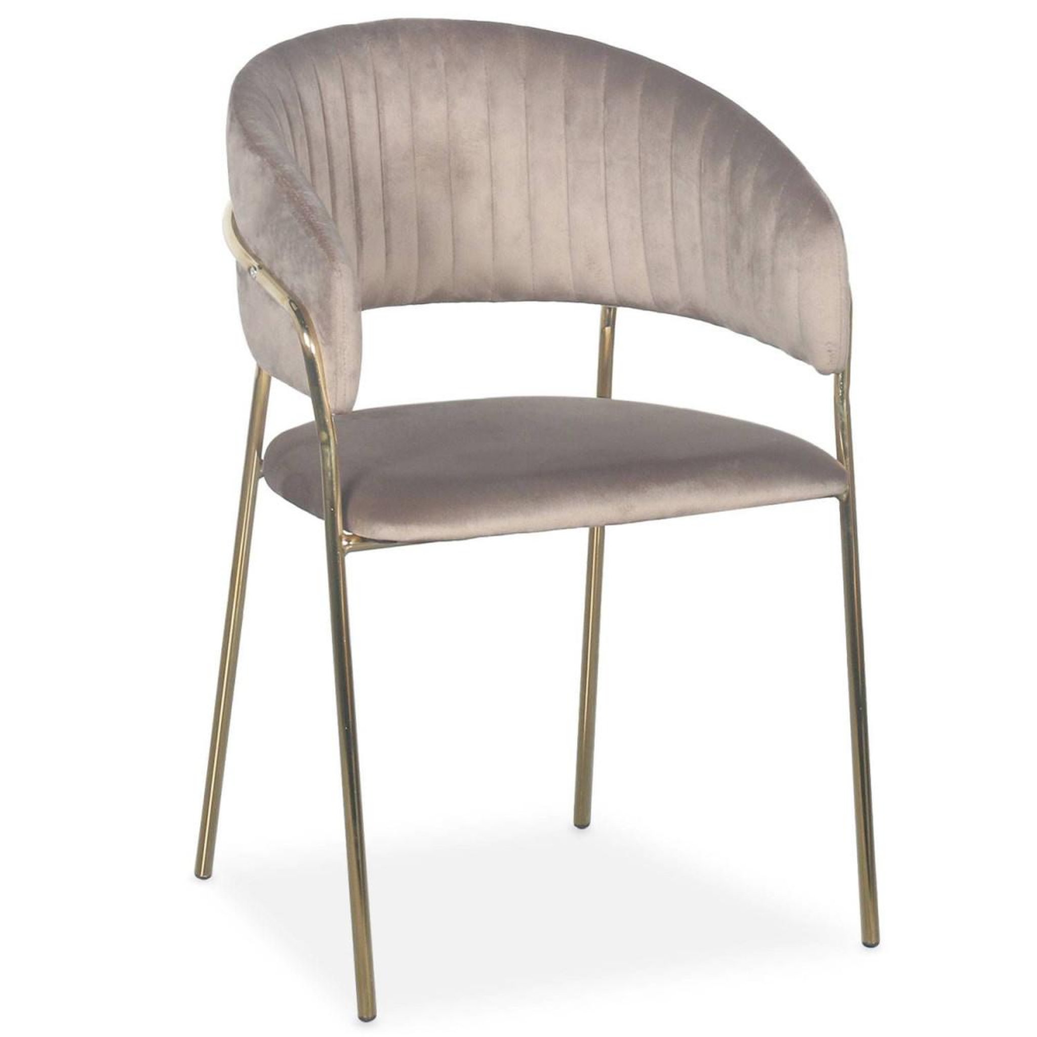Voir la diapositive 2 : Paris Prix Lot de 8 chaises en velours  batora  79cm taupe
