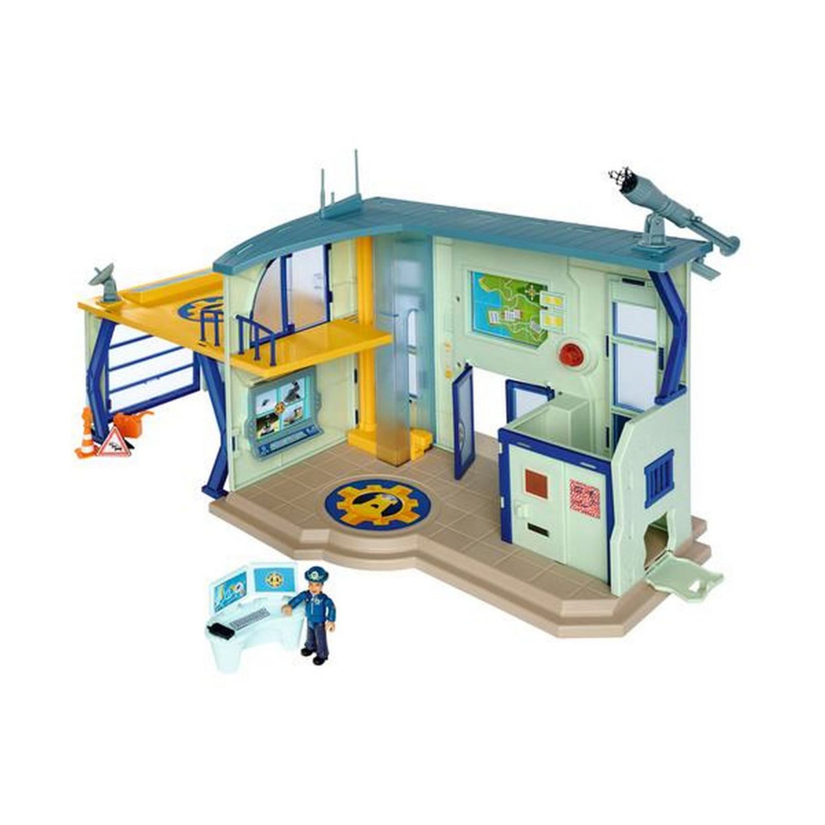 SMOBY Commissariat de police - Sam le pompier