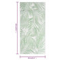 Voir la diapositive 4 : VIDAXL Tapis d'exterieur Vert 80x150 cm PP