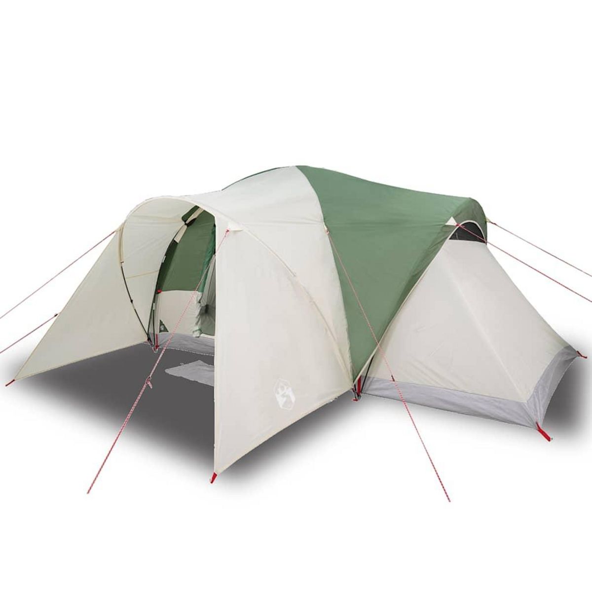 VIDAXL Tente familiale a dome 6 personnes vert impermeable