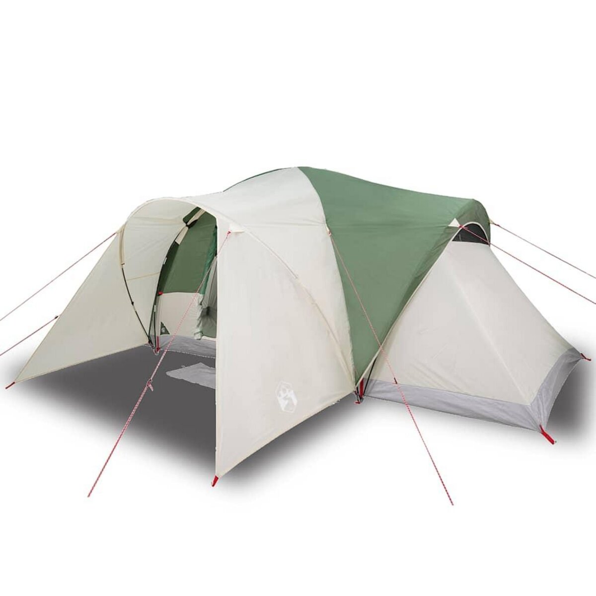 VIDAXL Tente familiale a dome 6 personnes vert impermeable