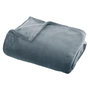 Voir la diapositive 1 : ATMOSPHERA Grand plaid en Flanelle uni