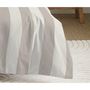 Voir la diapositive 4 : COTON PUR Parure de draps 4 pièces pour lit 140 x 190 cm Deauville beige