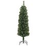 Voir la diapositive 3 : VIDAXL Sapin de Noël artificiel mince avec support vert 120 cm PVC