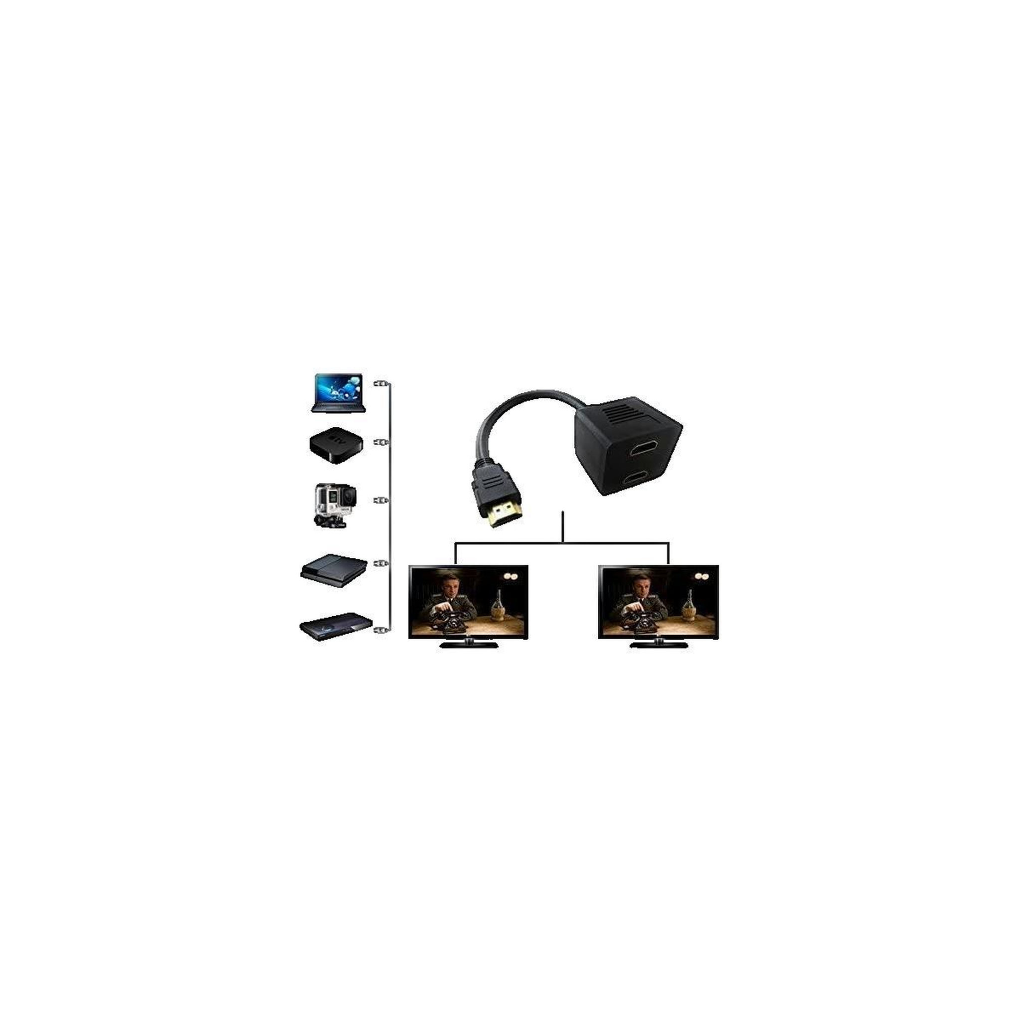Voir la diapositive 3 : GEMBIRD Adaptateur Vidéo Gembird HDMI vers VGA Noir