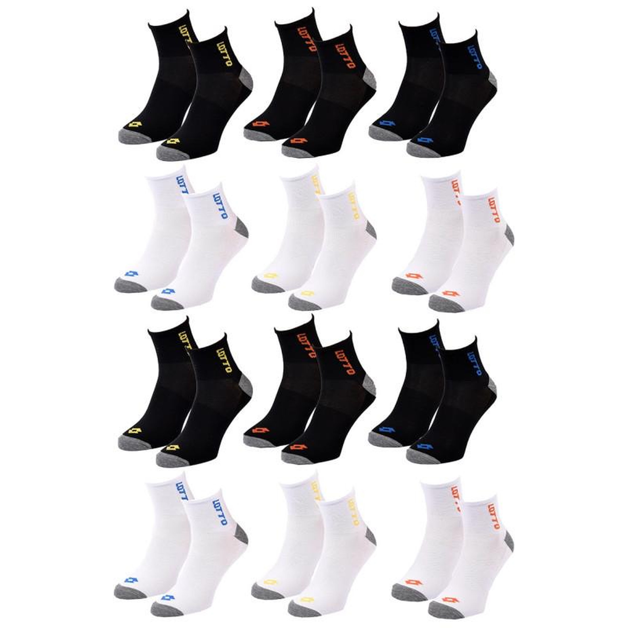 Voir la diapositive 2 : LOTTO Chaussettes Homme LOTTO