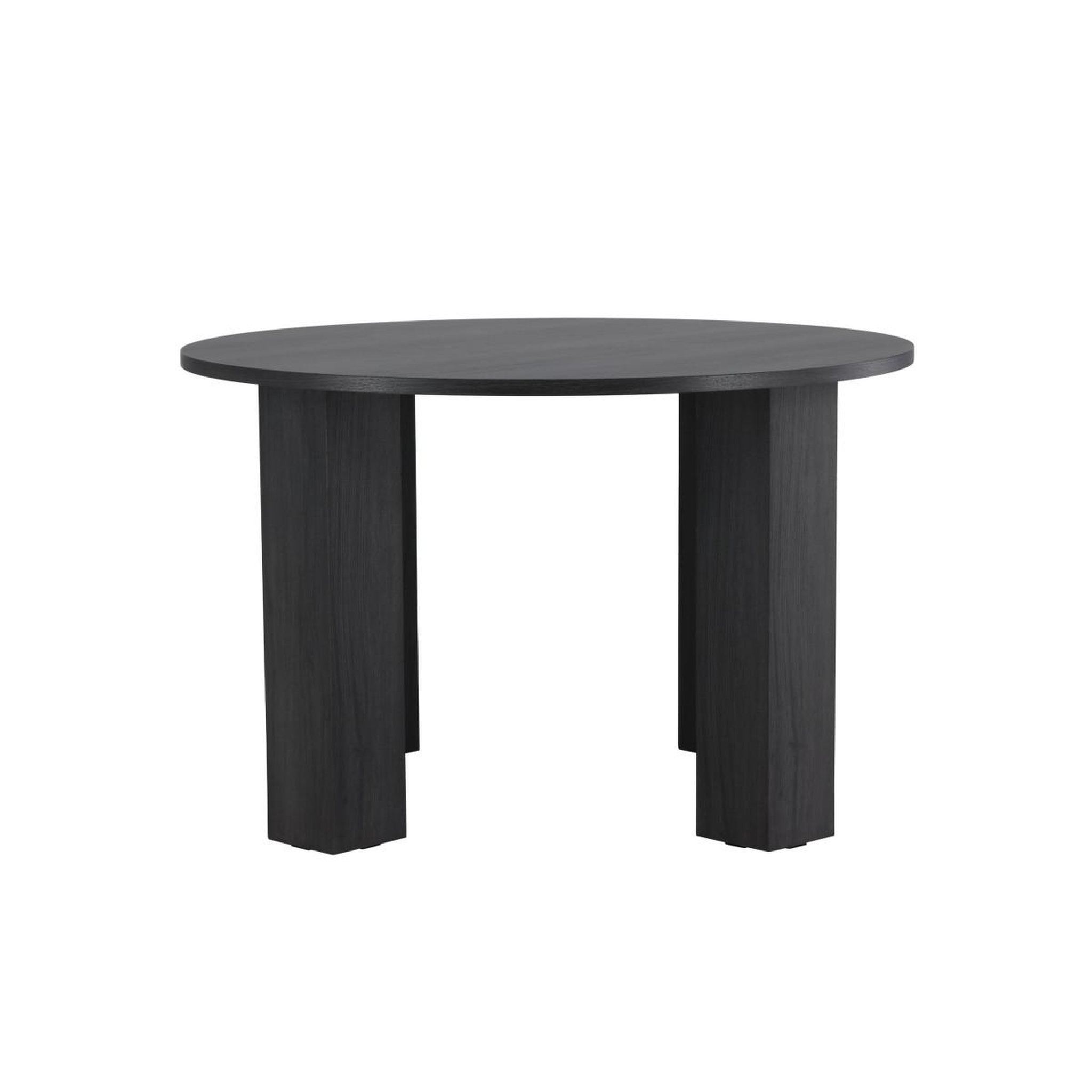 Voir la diapositive 4 : Paris Prix Table à manger design  juno  120cm noir