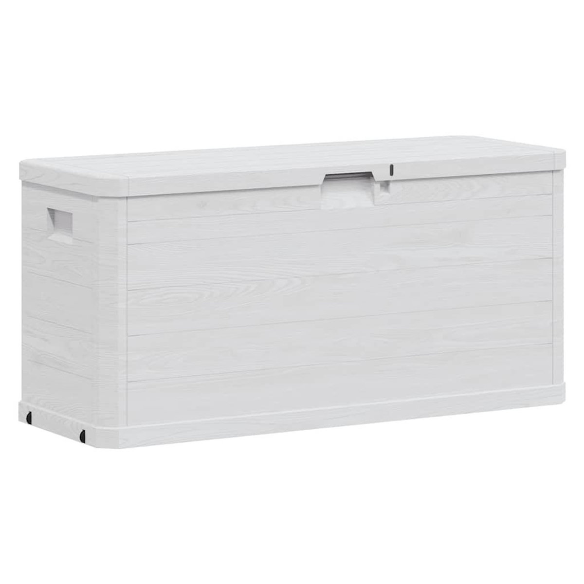 VIDAXL Boîte de rangement de jardin 280 L Gris clair