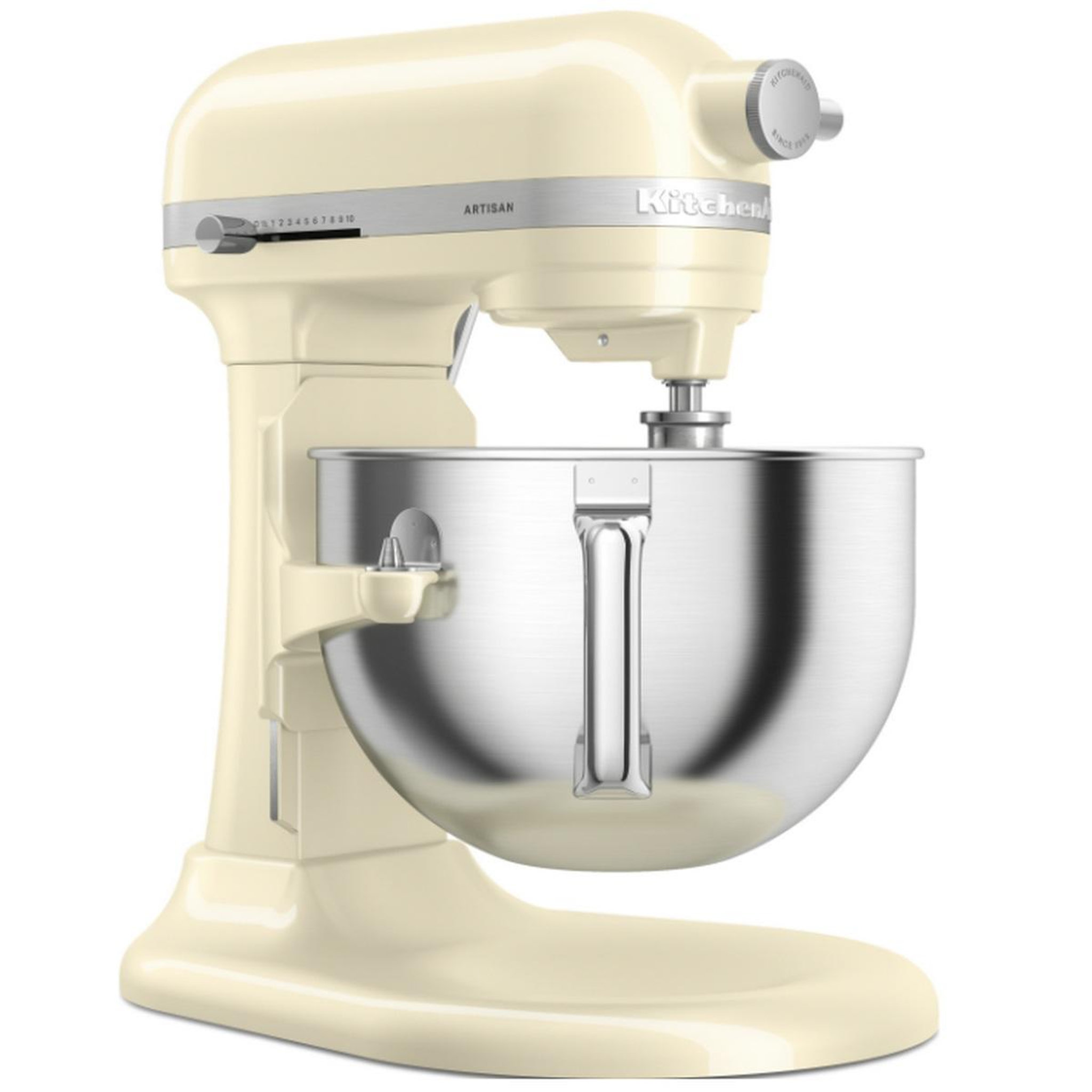 Voir la diapositive 4 : KitchenAid Robot sur socle 5,6l 375w crème - 5ksm60spxeac/1