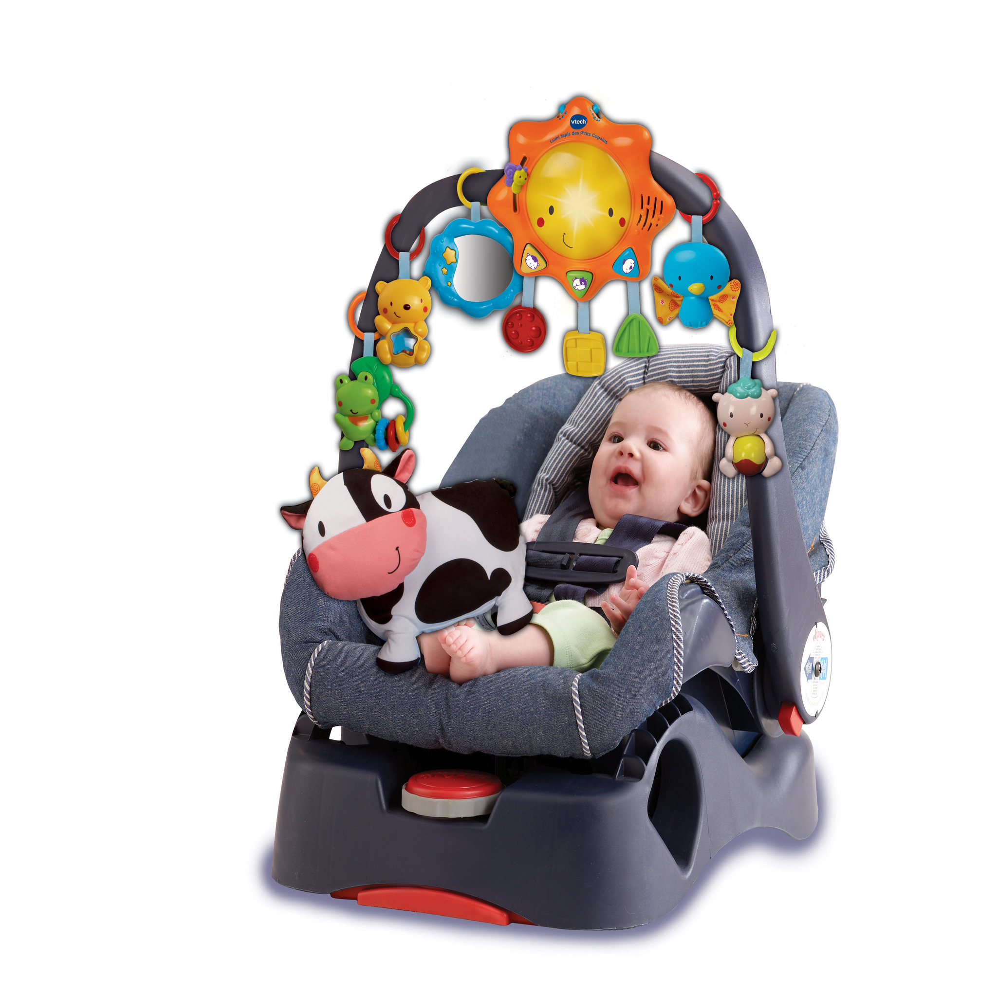 Voir la diapositive 4 : VTECH Lumi tapis des p'tits copains