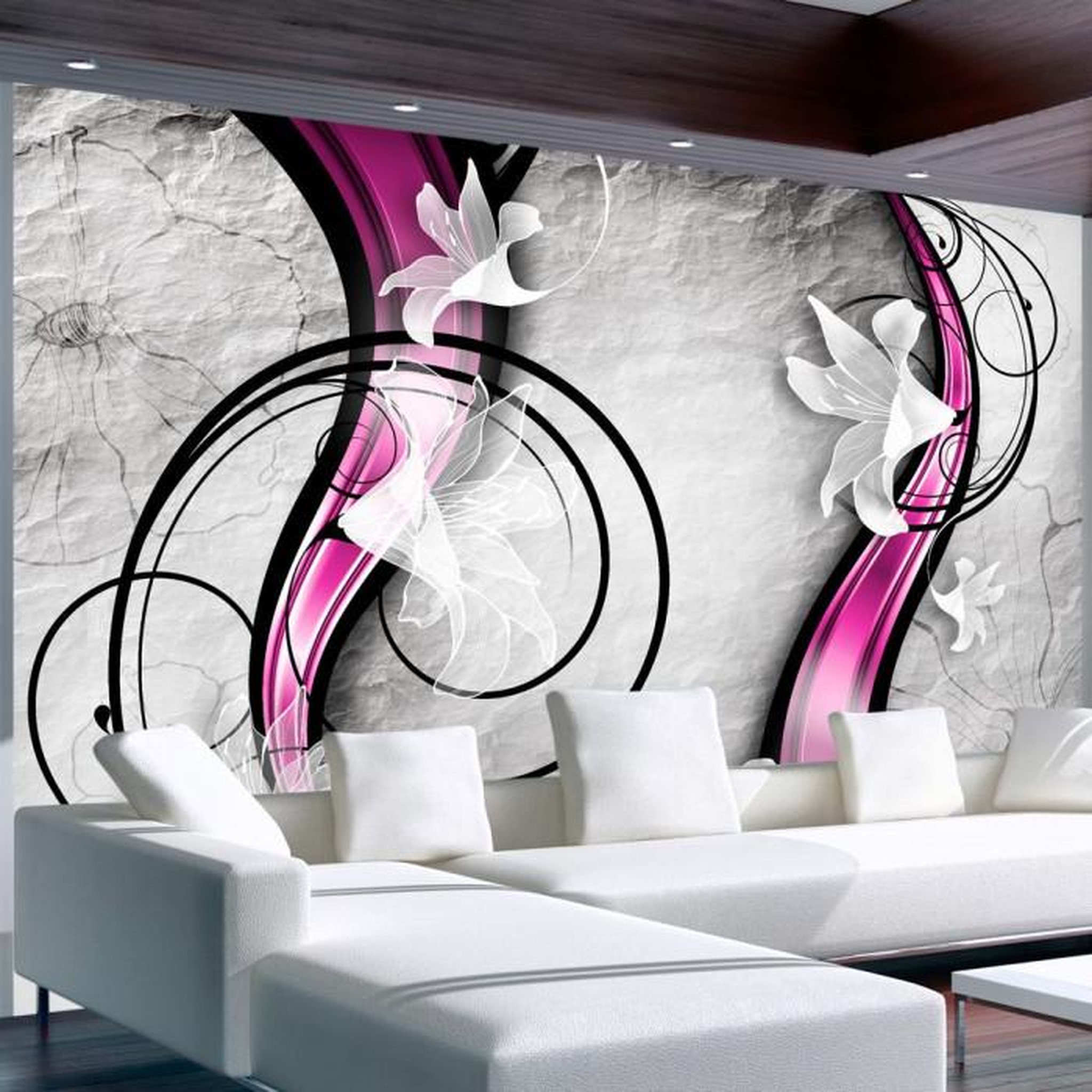 Paris Prix Papier Peint  Dance with Lilies. Coloris disponibles : Multicolore