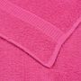 Voir la diapositive 6 : VIDAXL Serviettes de douche 2 pcs rose 70x140 cm 360 g m² 100% coton
