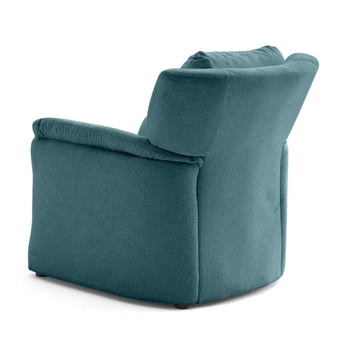 LISA DESIGN Bastille - fauteuil en tissu velours relief