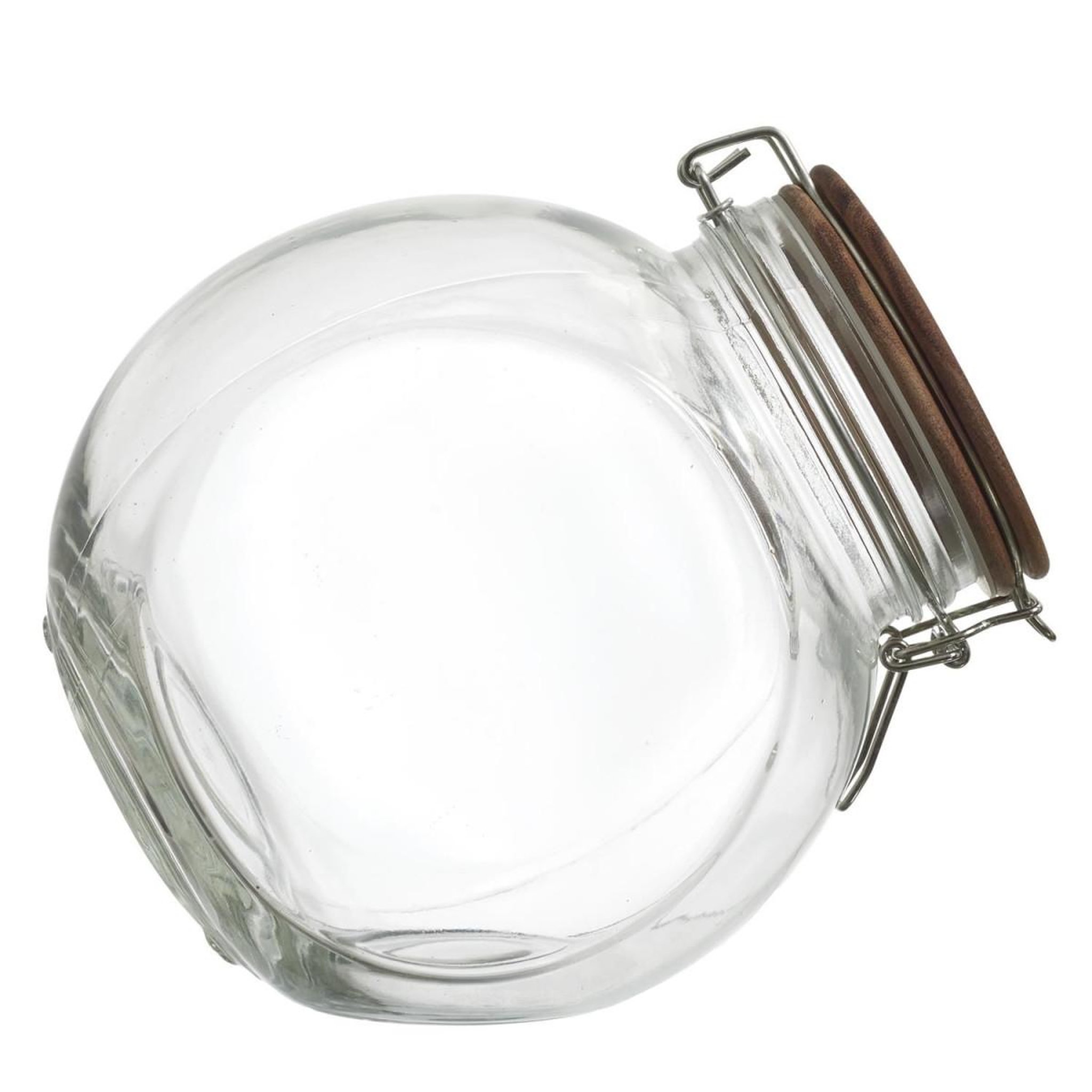 Voir la diapositive 4 : COOK CONCEPT Bocal de conservation 2 positions  jim  200cl transparent