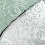 Voir la diapositive 5 : Douceur d'Intérieur Housse de couette 260x240 + 2 taies CASSIA sauge 100% coton