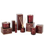 Voir la diapositive 2 : Paris Prix Bougie Parfumée  Excellent  14cm Rose Champagne Rouge