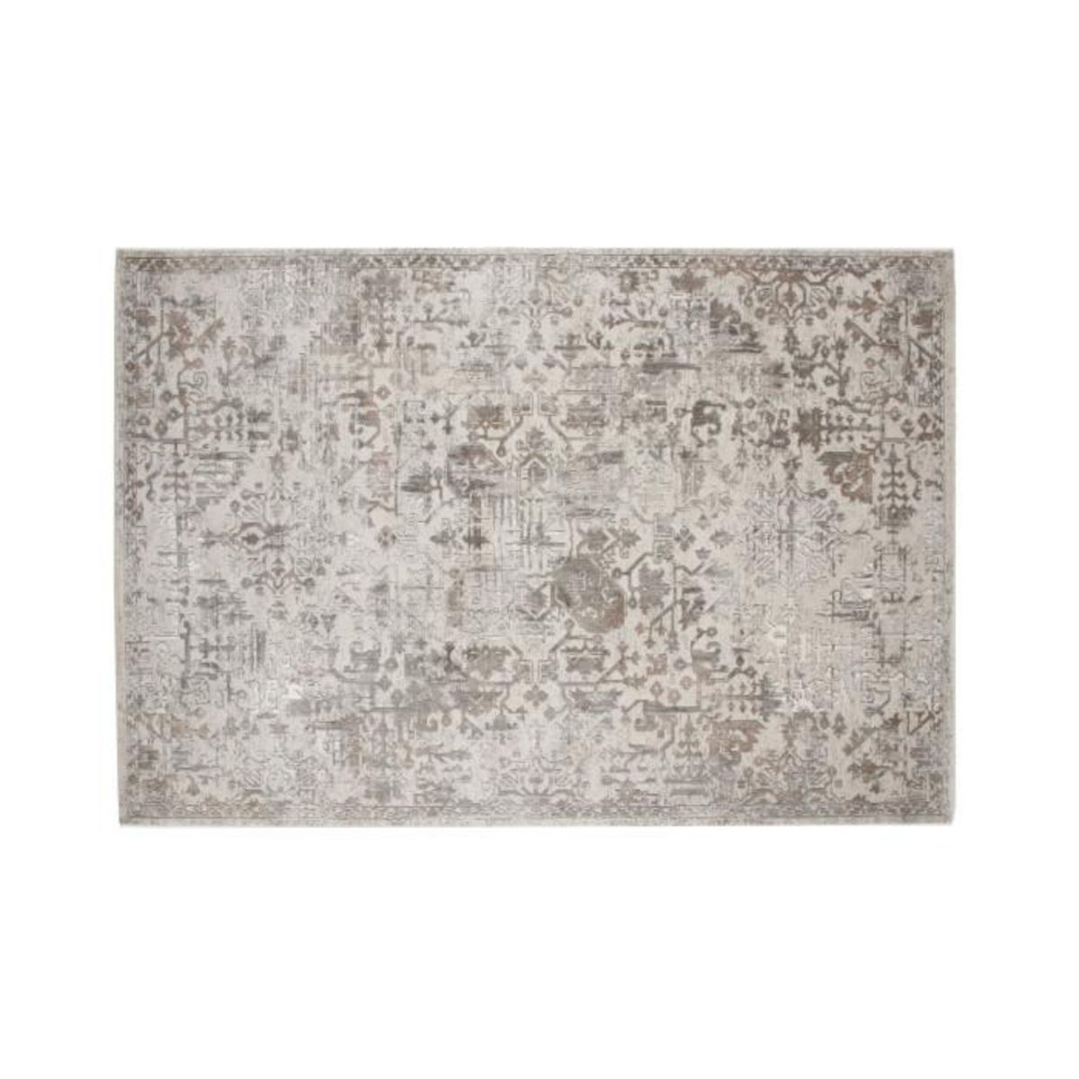 Paris Prix Tapis Déco  Cleo Hypnos  160x230cm Argent