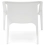 Voir la diapositive 4 : Paris Prix Fauteuil de Jardin  Hyppe  74cm Blanc