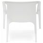 Voir la diapositive 4 : Paris Prix Fauteuil de Jardin  Hyppe  74cm Blanc