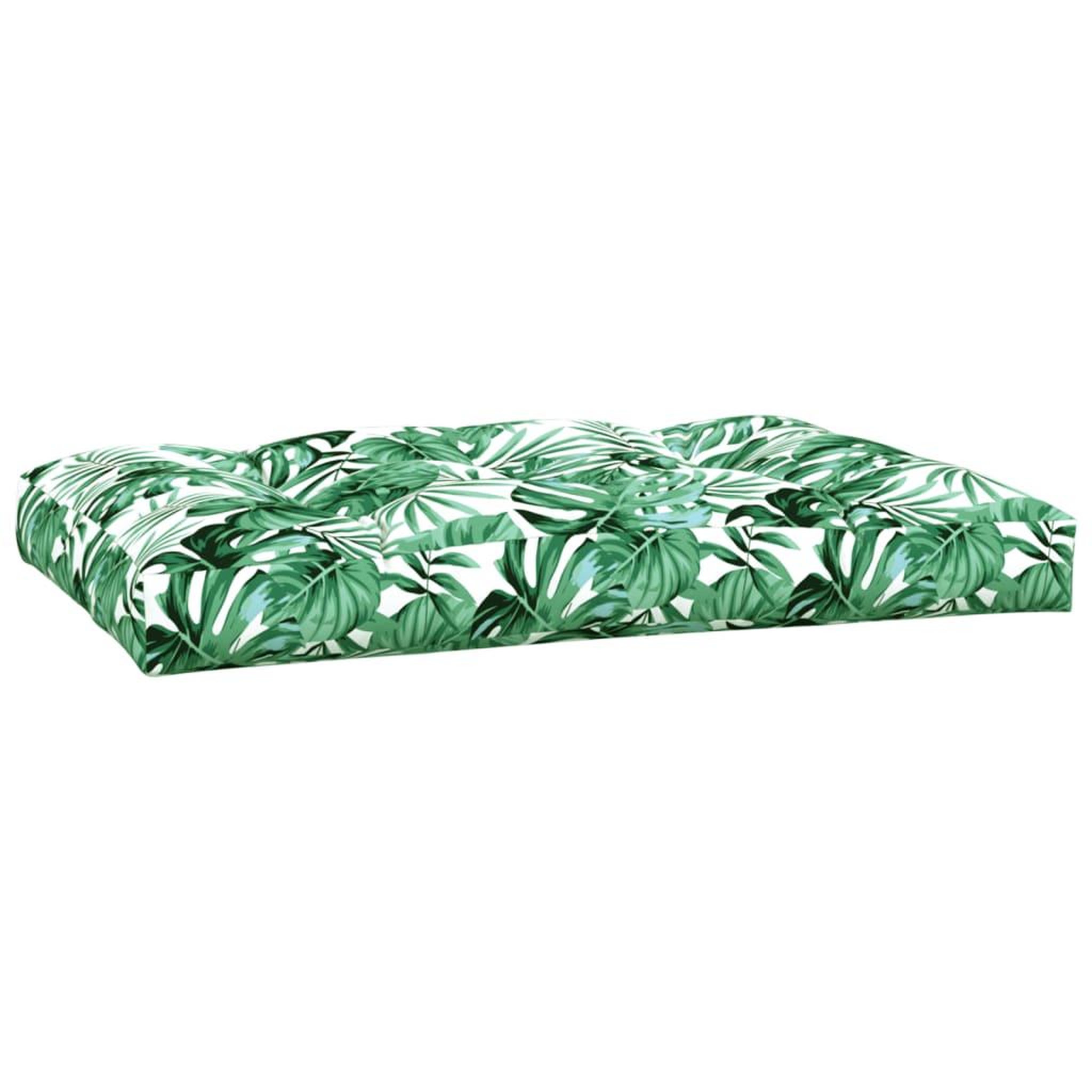 Voir la diapositive 5 : VIDAXL Coussins de palette lot de 7 motif de feuilles tissu