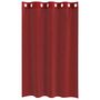 Voir la diapositive 4 : VIDAXL Rideaux en voile avec œillets 2 pcs rouge bordeaux