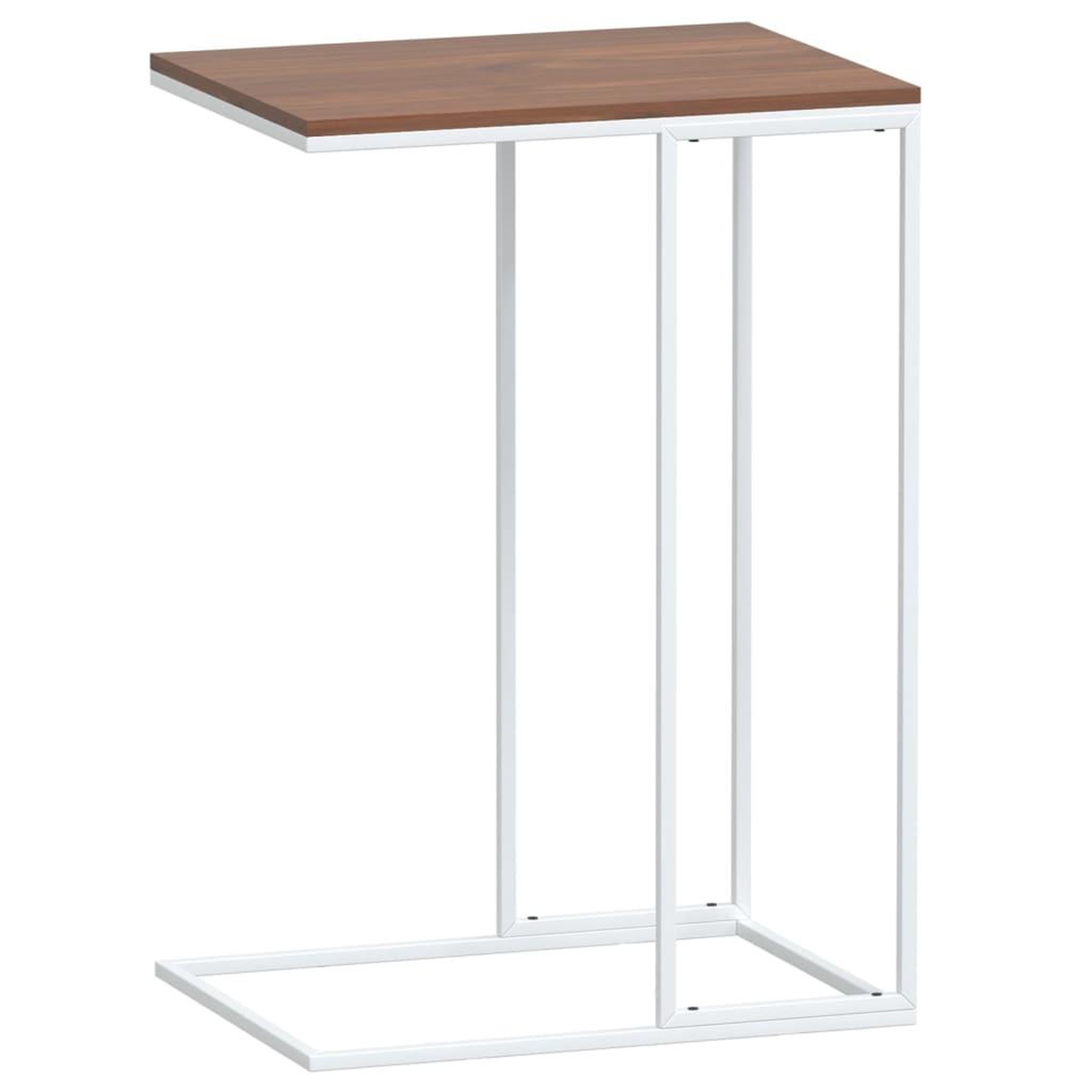 Voir la diapositive 5 : VIDAXL Table d'appoint Blanc 40x30x59 cm Bois d'ingenierie