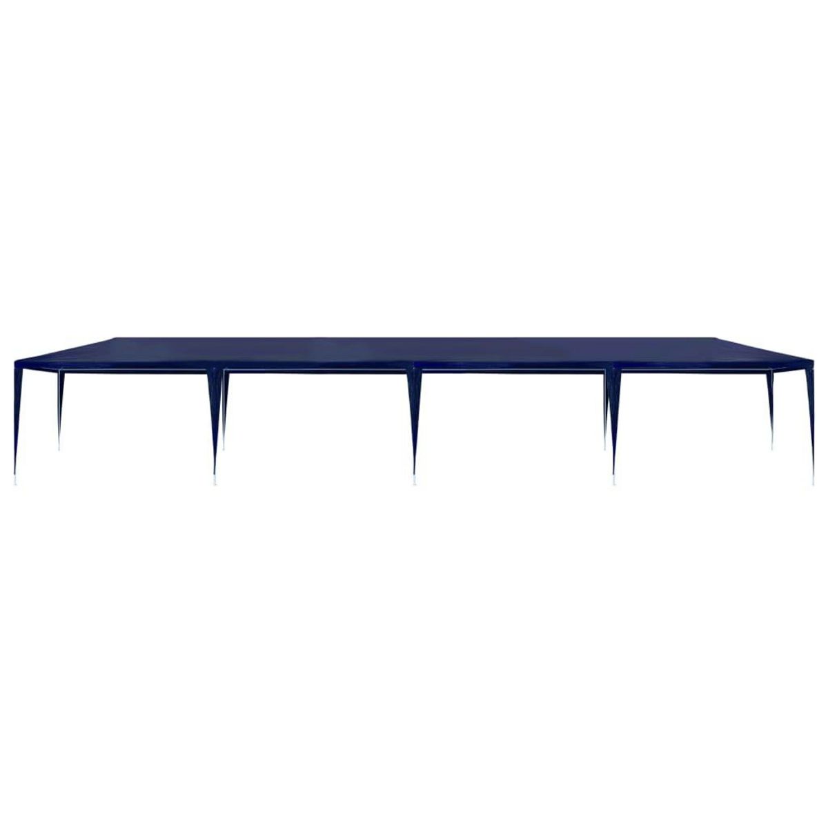 VIDAXL Tente de reception 3x12 m PE Bleu