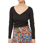Vila Top manches longues  Femme Vila Inny. Coloris disponibles : Noir
