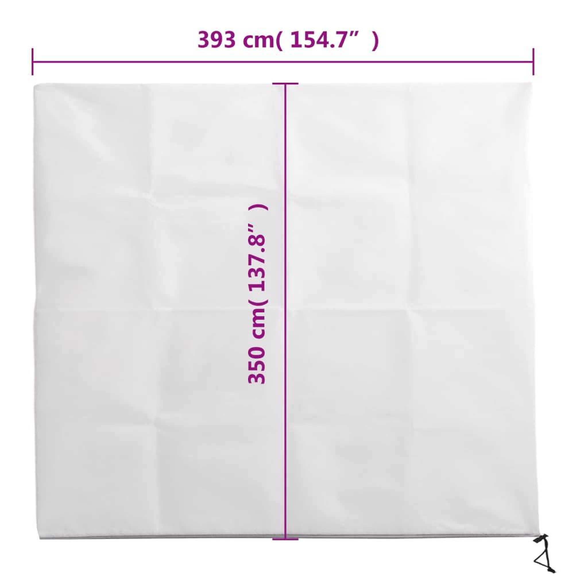 Voir la diapositive 6 : VIDAXL Housse de protection pour plantes avec fermeture eclair 70 g/m²