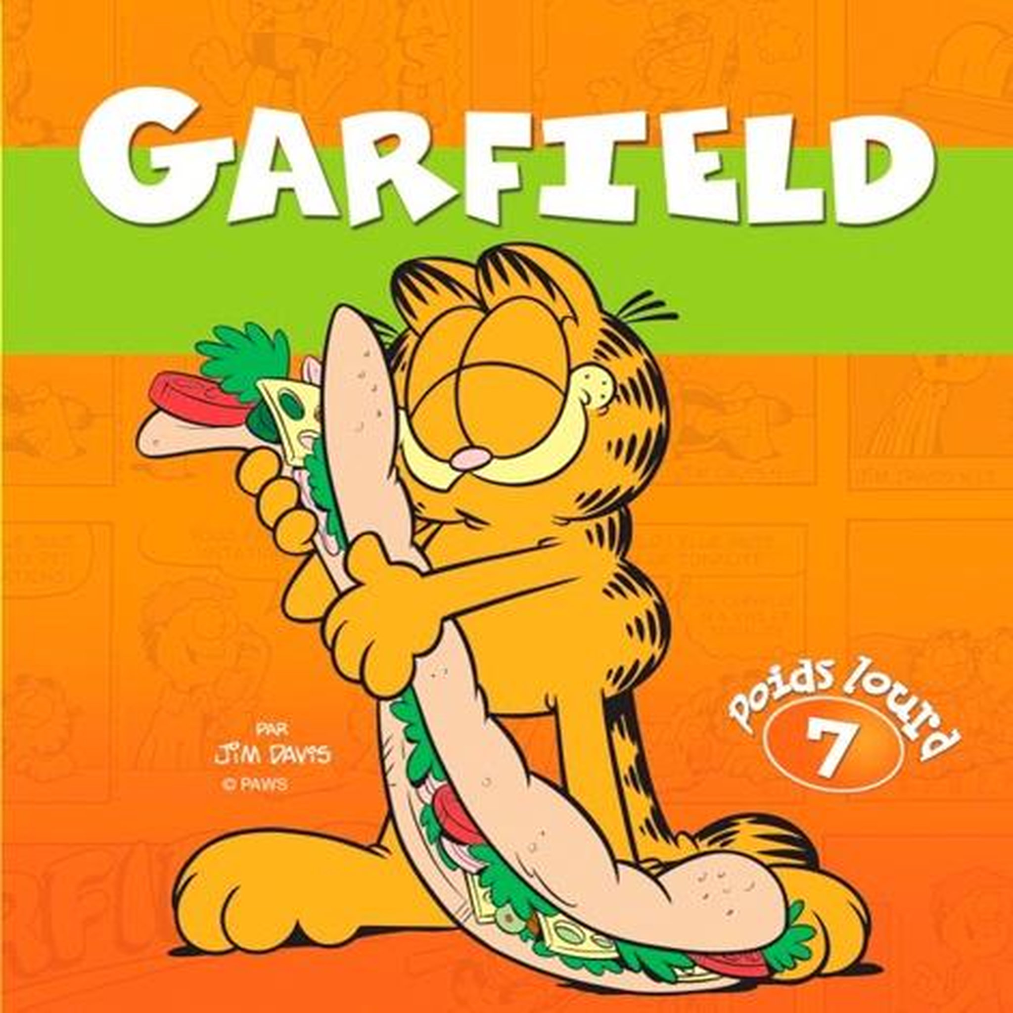 GARFIELD, POIDS LOURD TOME 7 , Davis Jim