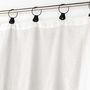 Voir la diapositive 2 : Paris Prix Rideau Voilage à Anneaux  Linka  140x240cm Blanc