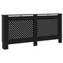 Voir la diapositive 2 : VIDAXL Cache-radiateur noir 172x19x81,5 cm MDF